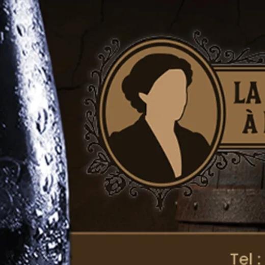 Flyer promotionnel pour la brasserie fictive La Brique à Bière, créé par le designer Christopher Dapino.